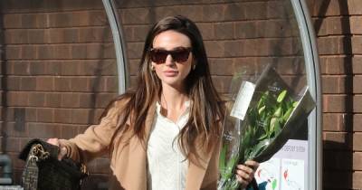 Michelle Keegan is chic in autumnal outfit during shopping trip with Mark - www.ok.co.uk - county Wright - county Hale