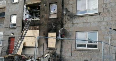 Scots families 'left with clothes on back' after devastating blaze rips through flat block - www.dailyrecord.co.uk - Scotland - city Aberdeen
