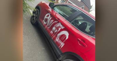 Wigan supporter's car defaced by Bolton fans after crowd trouble erupts at heated derby with police investigating - www.manchestereveningnews.co.uk - Manchester
