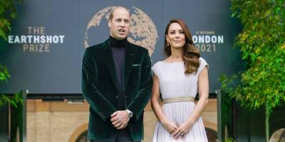 Prince William & Kate Middleton Attend First Ever Earthshot Prize Awards - www.justjared.com - Britain