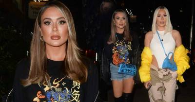 Frankie Sims looks incredible as she hits the town with sister Demi - www.msn.com