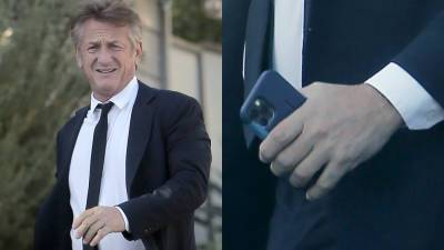 Sean Penn seen without wedding ring one day after wife Leila George files for divorce - www.foxnews.com