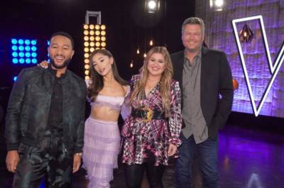 Ariana Grande - Vince Gill - ‘The Voice’: Carson Peters And Clint Sherman’s Battle Has The Coaches Going Country! - etcanada.com