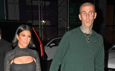Kim Kardashian - Kourtney Kardashian - Travis Barker - Kris Humphries - Lorraine Schwartz - Kourtney Kardashian's Engagement Ring Designer Spills Details on Travis Barker's Involvement in Process - justjared.com