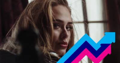 Adele skyrockets into Number 1 on the Official Trending Chart with Easy On Me - www.officialcharts.com - Britain
