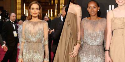 Angelina Jolie’s daughter wears her 2014 Oscars look on the red carpet - www.msn.com