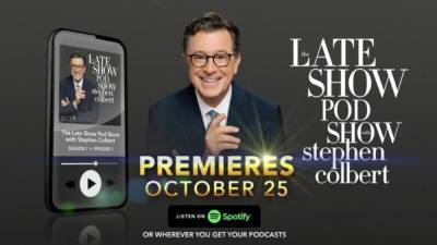 ‘The Late Show with Stephen Colbert’ to Produce Daily Podcast through Spotify’s Megaphone Company - thewrap.com