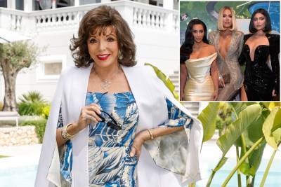 Joan Collins slams Kardashians: ‘There’s an awful lot of surgery there’ - nypost.com - Britain - Kardashians