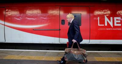 Prime Minister Boris Johnson on his way to Manchester ahead of Conservative Party conference - www.manchestereveningnews.co.uk - Manchester