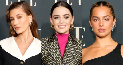 Hailey Bieber, Lucy Hale, & Addison Rae Go Glam for Elle's Women In Hollywood Event - www.justjared.com - Los Angeles - Hollywood