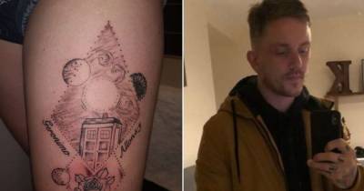 Doctor Who fan given 'wonky' tattoo by 'dodgy' artist left needing tetanus shot - www.dailyrecord.co.uk