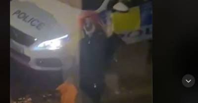 "We're scared s***less": Terrifying clowns stalking Levenshulme were chased by police and 'found crying behind a bush' - www.manchestereveningnews.co.uk - Manchester