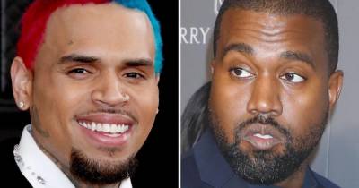 Chris Brown Trolls Kanye West for His Wild Haircut: ‘Give Me the Woodchipper Bowl Fade’ - www.usmagazine.com - Sweden