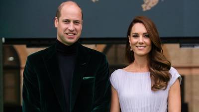 Kate Middleton and Prince William Show Rare PDA Moment at Formal Event - www.etonline.com
