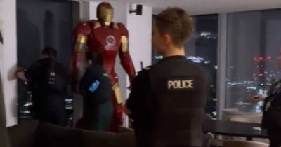 Homeowner stunned as life-sized Iron Man model sparks major emergency services response - www.manchestereveningnews.co.uk