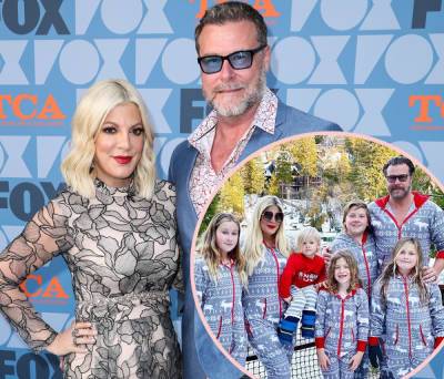 Tori Spelling Stayed With Dean McDermott 'For The Kids' -- Even Though Her Friends CAN'T STAND Him?? - perezhilton.com