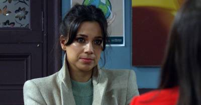 Emmerdale shares first-look of Priya in burning maze as Andrea confronts Meena - www.ok.co.uk - city Sandhu