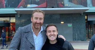 Alan Halsall - Tyrone Dobbs - Jamie Kenna - Coronation Street love rivals Tyrone and Phil go on 'date' to the footie - manchestereveningnews.co.uk - Manchester