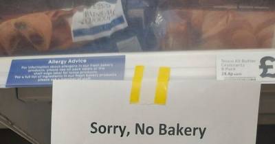 Tesco shoppers in stitches thanks to 'wild' spelling mistake on bakery sign - www.manchestereveningnews.co.uk - Britain