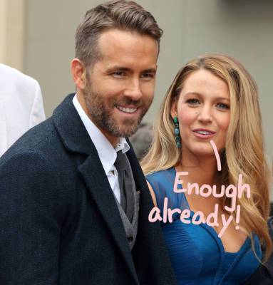 Blake Lively Blasts 'Disturbing' Social Media Account's Decision To Post Pics 'Exploiting' Her Daughters - perezhilton.com - county Reynolds