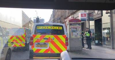 Glasgow Central station 'taped off by cops' amid ongoing incident - www.dailyrecord.co.uk - Scotland