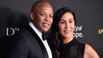 Dr. Dre's ex-wife avoids question about serving him divorce papers at his grandmother's burial - www.foxnews.com - California