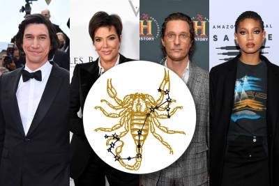 Scorpio celebrities: 20 famous people born under the water zodiac sign - nypost.com