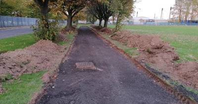 Work starts to extend footpath in Falkirk area park after £105k funding boost - www.dailyrecord.co.uk