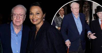 Sir Michael Caine, 88, looks dapper in navy suit as he dines out - www.msn.com