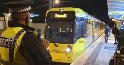 More than 40 youths stopped by police for anti-social behaviour on Metrolink - www.manchestereveningnews.co.uk - Manchester