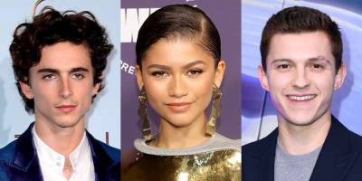 See How Zendaya Reacted to Timothee Chalamet Saying His Celeb Crush is Tom Holland - www.justjared.com