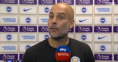 Pep Guardiola's sarcastic response when asked if Man City have solved their striker problem - www.manchestereveningnews.co.uk - Manchester
