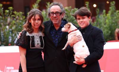 Tim Burton Makes Rare Public Appearance With His & Helena Bonham Carter's Kids! - www.justjared.com - Italy - city Rome, Italy