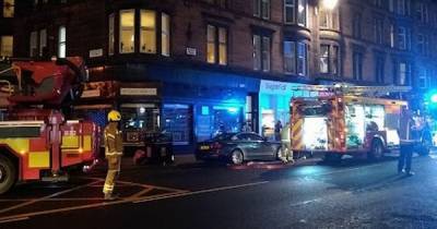 Person injured in Glasgow tenement fire as emergency crews rush to scene - www.dailyrecord.co.uk