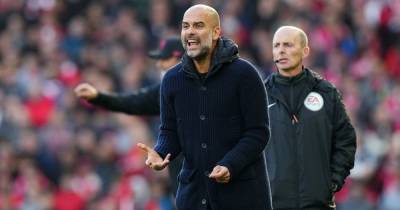 Pep Guardiola 'drops major hint' over striker pursuit as Man City linked with Barcelona star - www.manchestereveningnews.co.uk - Manchester