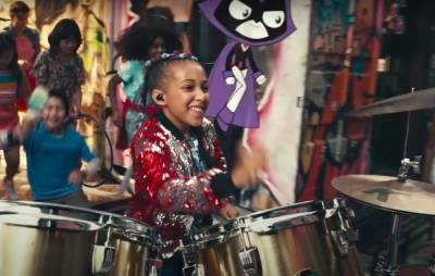 Watch Nandi Bushell drum through the streets in new Cartoon Network advert - www.nme.com