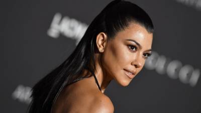 Kourtney Kardashian Showed Off Her Engagement Ring in Romantic Topless Photos - www.glamour.com