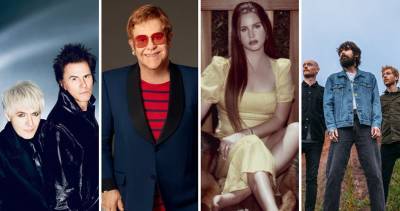 Elton John, Duran Duran, Lana Del Rey and Biffy Clyro locked in four-way battle for Number 1 on Official Albums Chart - www.officialcharts.com