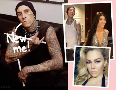Travis Barker Covers Up Shanna Moakler Tattoo -- With A Kourtney Kardashian One! - perezhilton.com