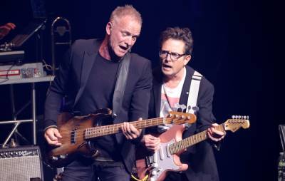 Sting joins Michael J. Fox onstage at Parkinson’s fundraiser - www.nme.com - New York