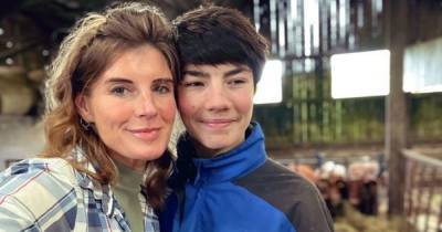 Our Yorkshire Farm's Amanda Owen shares rare picture with 'shy' son Miles - www.ok.co.uk
