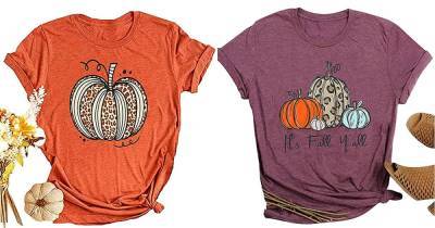 7 Fun and Festive Fall T-Shirts to Celebrate the Autumn Season - www.usmagazine.com