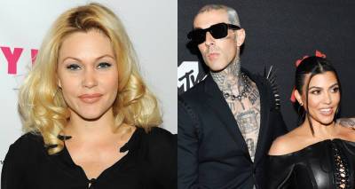 Kourtney Kardashian - Scott Campbell - Shanna Moakler - Shanna Moakler Seemingly Reacts to Ex Travis Barker Covering His Tattoo of Her Name with Kourtney Kardashian's Lips - justjared.com