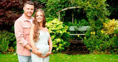 Emmerdale's Danny Miller and fiancée Steph Jones welcome baby and share first pic - www.ok.co.uk