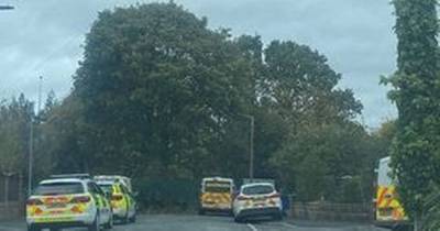 Person pronounced dead after police rush to incident near Gatley train station - www.manchestereveningnews.co.uk - Britain