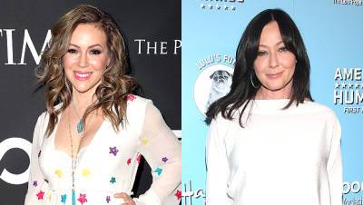 Alyssa Milano Reveals Where Her Relationship With Shannen Doherty Stands After Tension - hollywoodlife.com