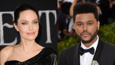 Angelina Jolie Just Hinted at Whether She’s More Than ‘Friends’ With The Weeknd - stylecaster.com