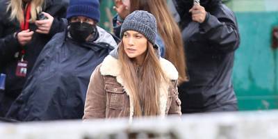 Jennifer Lopez - Joseph Fiennes - Paul Raci - Jennifer Lopez Films Scenes for Upcoming Thriller 'The Mother' With Lucy Paez - justjared.com - Britain - Canada - Columbia, Canada