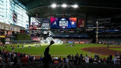 World Series opener viewers up 17.5% over last year's low - abcnews.go.com - Los Angeles - Atlanta - Houston - county Bay - Houston