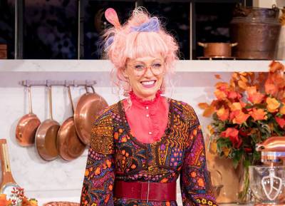 Clodagh McKenna goes bubblegum pink in kooky Halloween outfit - evoke.ie - Britain - Ireland